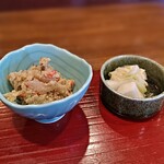 Tenotsu - 天丼に付く小鉢