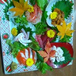 味の蔵どんつく - 刺し身盛り合わせ