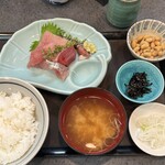 魚料理 のじま - 刺身定食（1100円）