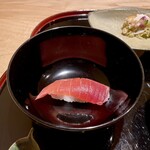 懐石 山よし - 鮪握り寿司