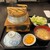 いいやま亭 - 料理写真:アサリ山菜かま飯