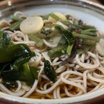 Narashino An - セットのお蕎麦（冷やし山菜蕎麦）