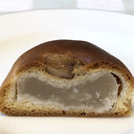 三浦屋 - みるくまんじゅう・断面