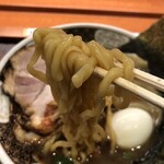 Ra-Men Nagi - ラーメン特製（並盛）:1250円/麺拡大