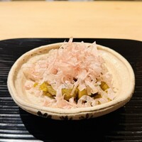 富小路 やま岸 - 賀茂なすの揚げ焼き　
