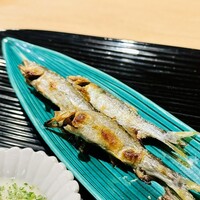 富小路 やま岸 - 嵐山産、稚アユときゃらぶき