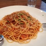 バオバブ食堂 - ミートソース大盛り