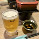 個室居酒屋 すみ田 - アサヒスーパードライ