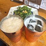 炭火と酒と肴 七福八郎 - クローブ＆シナモン（左）ローズマリー（右）