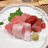 Jizake An - マグロと白身刺し