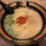 一蘭 泉大津店 - 天然とんこつラーメン ¥980(税込)