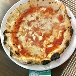煉天地 - ランチB¥1550　本日のピザ「3種類のチーズのピッツァ」