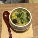 Kuzushikappou Komajiro - 鯛とあおさの茶碗蒸し