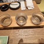 Kuzushikappou Komajiro - 日本酒の飲み比べ