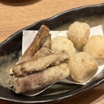 Kuzushikappou Komajiro - 新ごぼうと里芋の唐揚げ