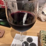 いぶし吟 ふじや - グラス赤ワイン650円