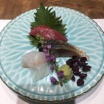 金市朗 - 本日の盛り合わせ　※鮪、鯖、鮃