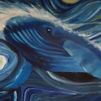 Restaurant al camon - クジラさんがお出迎え