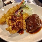 レストラン カマヘイ - 日替わりランチ３種の盛合わせ¥1,045です✨