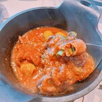 La Coquina cerveceria 渋谷スクランブルスクエア - イイダコのピリ辛トマト煮込み