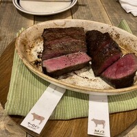 熟成和牛ステーキグリルド エイジング・ビーフ 横浜店 - 焼いたお肉