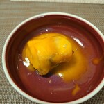 和酒 和食 御結び - 和牛すき焼きの揚げ春巻き～黄身添え～