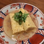 和酒 和食 御結び - 出汁巻き玉子～ズワイガニ餡かけ～