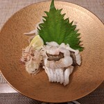 和酒 和食 御結び - 津本式炙り穴子刺身