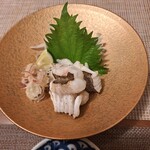 和酒 和食 御結び - 津本式炙り穴子刺身