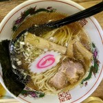 甲州屋 - 半ラーメン(醤油)