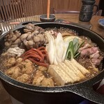 じどりや 穏座 - すき焼き