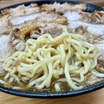 Kita Ootsuka Ramen - チャーシュー麺(中) 麺はこんな感じ