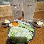 佐藤商店 - お通しの野菜