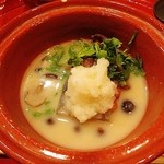 草喰 なかひがし - H26.2煮物　猪肉の白味噌仕立て