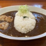 カシュク - ビーフと海老のコンビネーションカレー