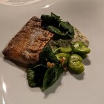 明神館 - 本日の鮮魚・クレソン