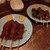 正統派室蘭焼鳥 男吉 - 料理写真:豚レバー（たれ）、豚清（たれ）