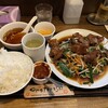 レバニラ定食 kei楽