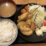 Kushikatsu Dengana - B定食@980円