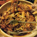 Omaa - ゴボウと魚のアラ炊き