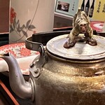 とんかつえびす庵 - お猿の急須
