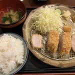 とんかつえびす庵 - 厚切りロースカツ 小 1200円