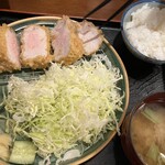 とんかつえびす庵 - 厚切りロースカツ 大  1500円