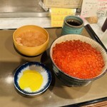 ぺりーのいくら丼 - イクラダブル丼