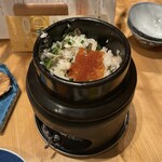 Shokudou Samushin - 鯖とイクラの土鍋ごはん