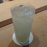 すしやのたい悟 - ノンアルコール柚子サワードリンク（￥７００）