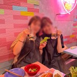 韓国料理 サムギョプサルとフライドチキン スリスリマスリ 梅田店 - 