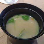 すしやのたい悟 - 味噌汁