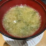 Kaitenzushi Haneda Ichiba - 青さの味噌汁