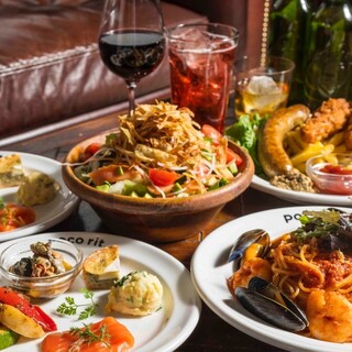 poco rit.コース【人気のボリュームメニュー6品+2.5H飲み放題付き】 : ポコリット （poco rit.） - 武蔵浦和/カフェ ...